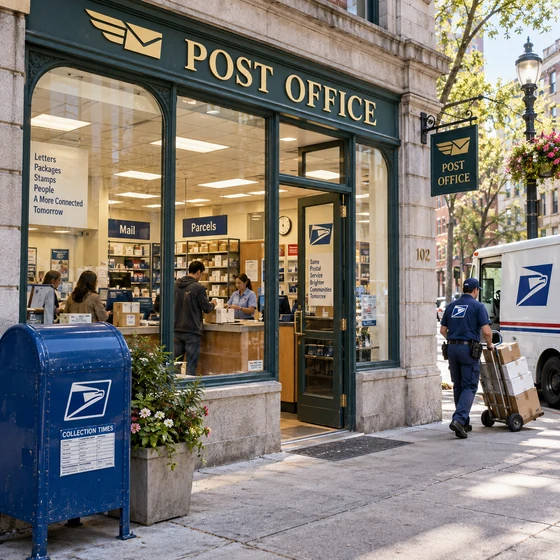 Minh họa: post office