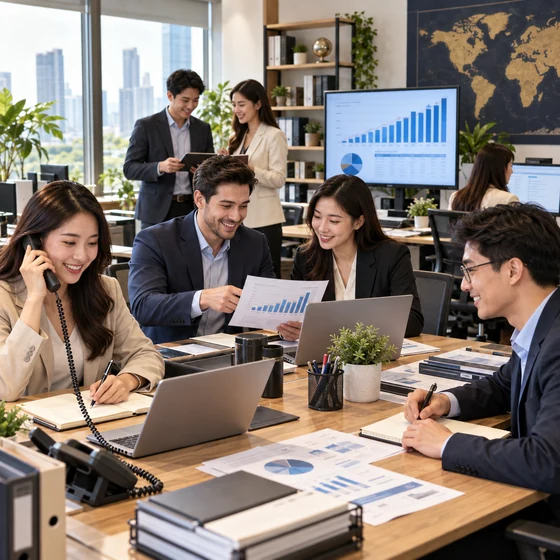 Minh họa: sales department