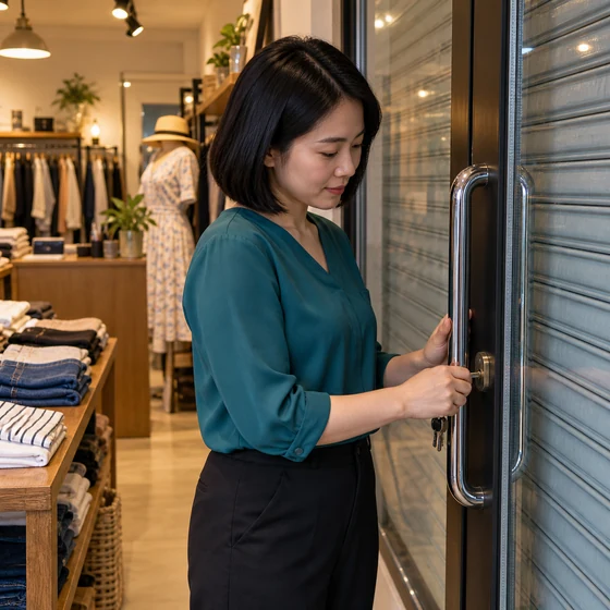 Minh họa: closed up