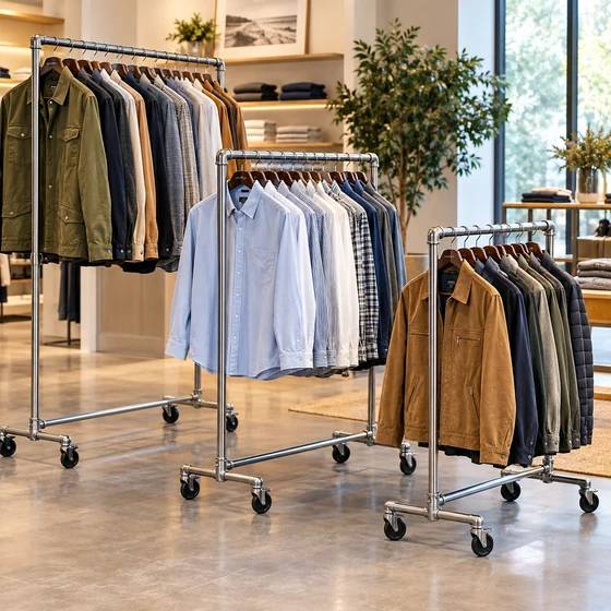 Minh họa: display racks