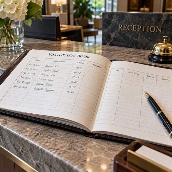 Minh họa: log book